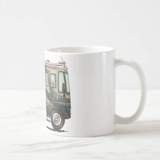 Große RV-Camper-Tassen - besonders angefertigt Kaffeetasse (Rechts)