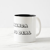 Große Sache Zweifarbige Tasse (VorderseiteRechts)