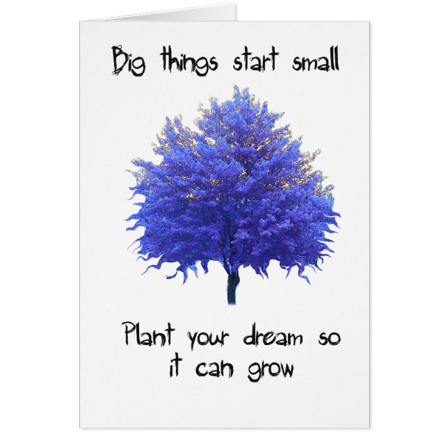 Große Sachen beginnen kleines (Vorne)