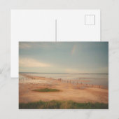 Große Salzschicht Sonnenuntergang Postkarte (Vorne/Hinten)