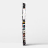 Große Sammlung von Audiokassetten. Retro musical Case-Mate iPhone Hülle (Rückseite / Links)