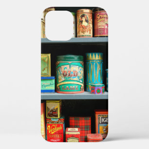 Große Sammlung von farbenfrohen Vintage-Dosen ausg Case-Mate iPhone Hülle