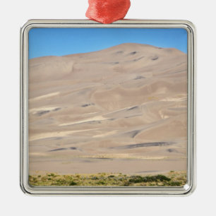 Große Sanddünen Nationalpark, Colorado. Eine Ebe Silbernes Ornament