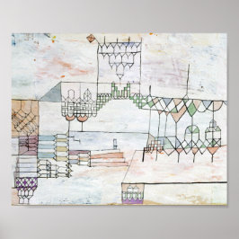 Große Sängerhalle : Paul Klee 1930 Poster