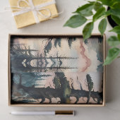 Große Sasquatch-Größe am Berg leben Seidenpapier (Geschenk)