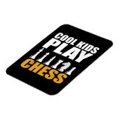 Große Schach Kinder Schach Mädchen Jungen Magnet (Linke Seite)