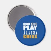 Große Schach Kinder Schach Mädchen Jungen Magnet (Vorderseite/Rückseite)