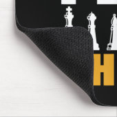 Große Schach Kinder Schach Mädchen Jungen Mousepad (Ecke)