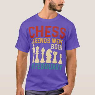Große Schachfreunde Kunst für Schach von Männern u T-Shirt