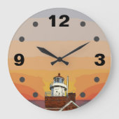 GROSSE SCHALTFLÄCHE GROßE WANDUHR (Vorderseite)