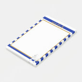 Große schicke Pudel-Post-Itanmerkungen Post-it Klebezettel (angewinkelt)