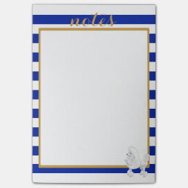 Große schicke Pudel-Post-Itanmerkungen Post-it Klebezettel