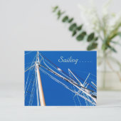 Große Schiffe, Segeln . . . . . Postkarte (Stehend Vorderseite)
