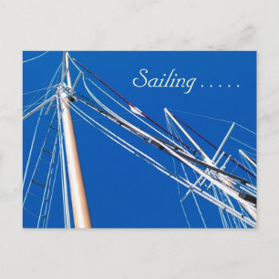 Große Schiffe, Segeln . . . . . Postkarte