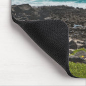 Große Schildkröte am Seerand Mousepad (Ecke)