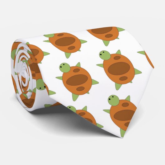 Große Schildkröte-Krawatte Krawatte (Gerollt)