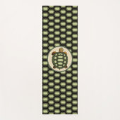 Große Schildkröten und Schildkröten-Muschel Yogamatte (Vorderseite)