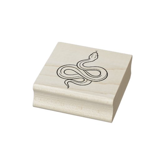 Große Schlange Gummistempel (Stempel)