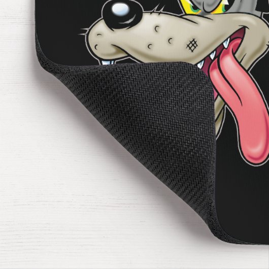 Große schlechte Wolf-Auflage Mousepad (Ecke)