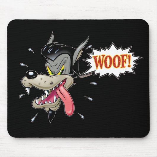 Große schlechte Wolf-Auflage Mousepad (Vorne)