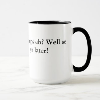 Große Schlucke wie? Tasse