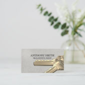 Große Schlüssel Visitenkarte (Stehend Vorderseite)