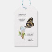 Große Schmetterling, Geschenkanhänger (Vorderseite)