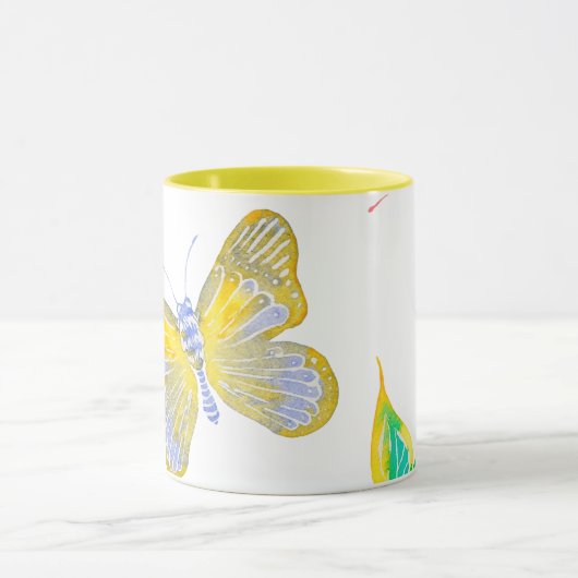 Große Schmetterlinge Tasse (Zentrum)