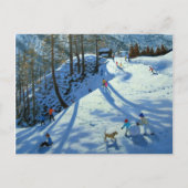 Große Schneeballeuchte Postkarte (Vorderseite)