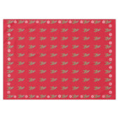 große Schneeseen mit Ivy und Robinen für Weihnacht Tischdecke (Vorderseite (Horizontal))