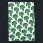 Große schöne Brokkoli essen Ihre Veggies Geschirrtuch<br><div class="desc">Dekorieren Sie Ihre Küche mit diesem großen Brokkoli-Muster Geschirrtuch. Macht ein großartiges Hauswärme- oder Hochzeitsgeschenk! Sie können ihn anpassen und auch Text hinzufügen. Karo in meinem Shop für viel mehr Farben und Muster!</div>