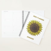 Große schöne erdige Sonnenblume Unisex Planer (Anzeige)