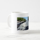 Große schöne Wasserfall-Kaffee-Tasse Kaffeetasse (Vorderseite Links)