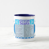 Große schottische Erfinder-Tasse Tasse (Zentrum)