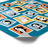 Große Schriftsteller, Dichter und Dramatiker auf B Poster (Ecke)