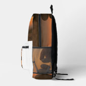 Größe Schritt für Schritt Bedruckter Rucksack (Rechts)