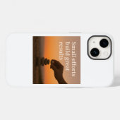 Größe Schritt für Schritt Case-Mate iPhone Hülle (Rückseite (Horizontal))