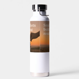 Größe Schritt für Schritt Trinkflasche