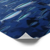 Große Schule der Bluestreak-Fusiliers Poster (Ecke)