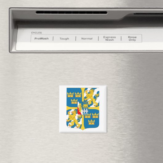 Große Schutzwaffe Schwedens Magnet (In Situ (Geschirrspüler))