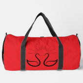 Große Schwan-Tasche Duffle Bag (Vorderseite)