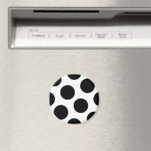Große schwarze Punkte Magnet (In Situ (Geschirrspüler))