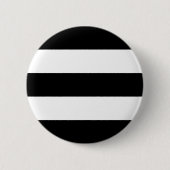 Große schwarze und weiße Streifen Button (Vorderseite)