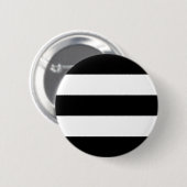 Große schwarze und weiße Streifen Button (Vorne & Hinten)