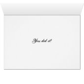 Große Schweizer Hunde Hochzeit Glückwunsch (Innenansicht Horizontal (Unten))