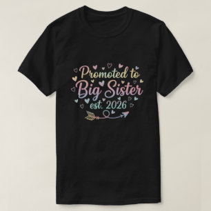 Große Schwester 2026 Süße passende Familien-Schwan T-Shirt