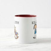 Große Schwester-Baby-Bruder-T - Shirts und Tasse (Zentrum)