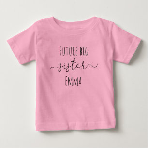 Große Schwester Baby T-shirt