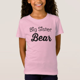 Große Schwester-Bär T-Shirt