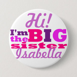 große Schwester Button
